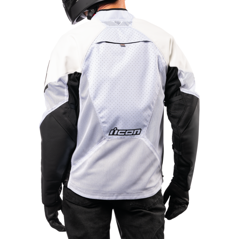 MESH AF CE LEATHER JKT WH 2XL