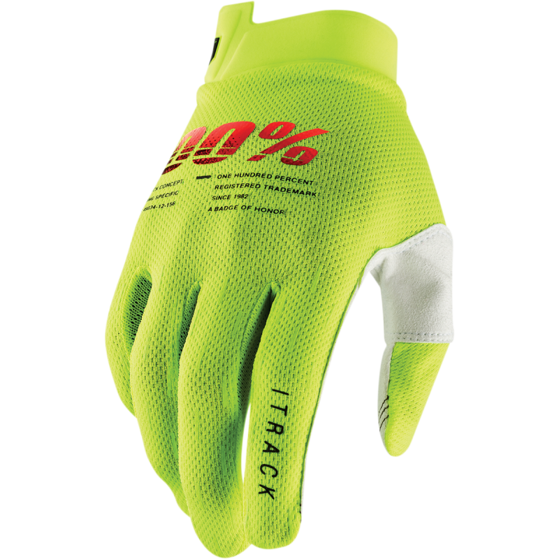 ITRACK GLOVES FLUO YELLOW XXL