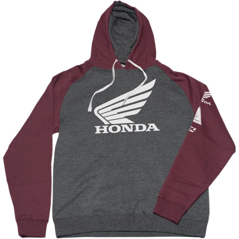 HOODY HON WING CHR/BUR LG