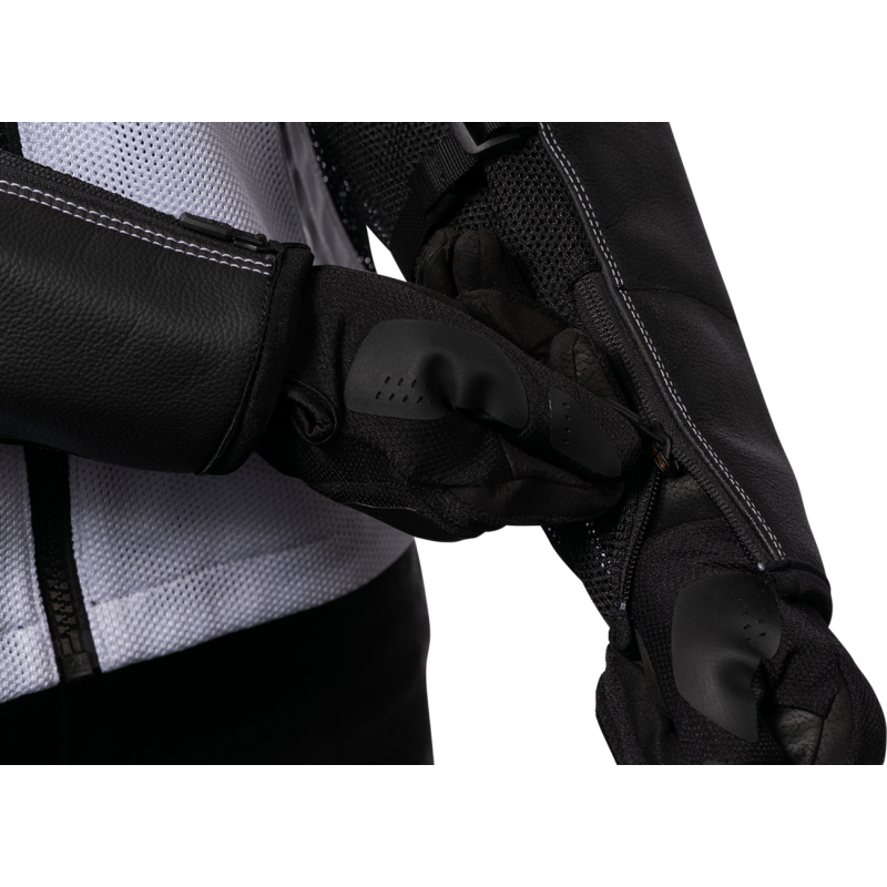 MESH AF CE LEATHER JKT WH 2XL