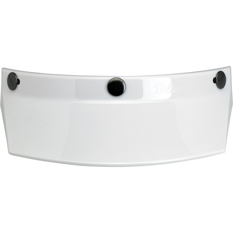 VISOR MOTO 3SNAP WHT