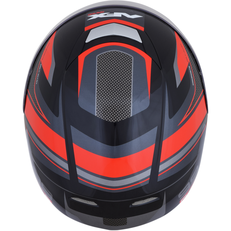 HELMET FX99 #5 BLK/RED SM