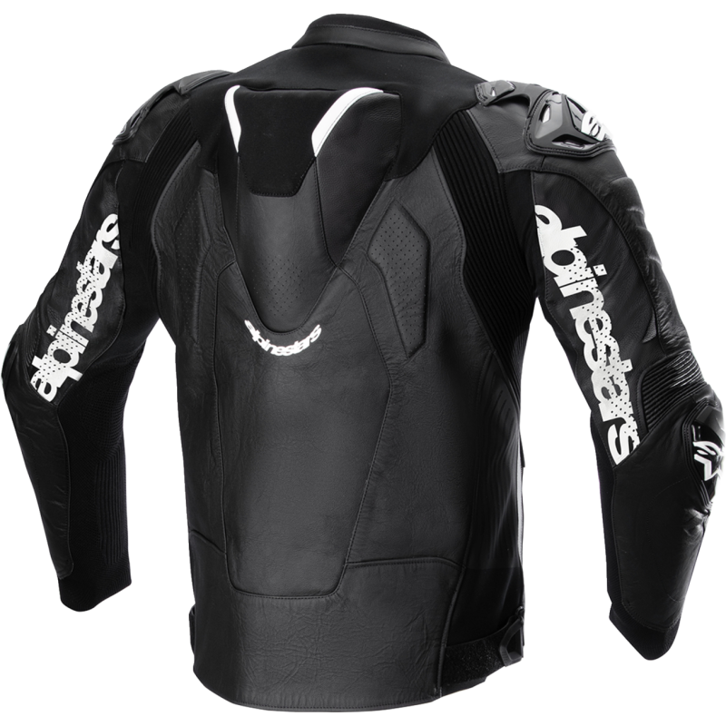 ATEM V5 LTHR JKT BLK/WHT 50