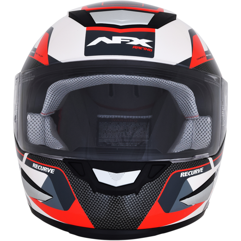 HELMET FX99 #11 PWH/RD LG