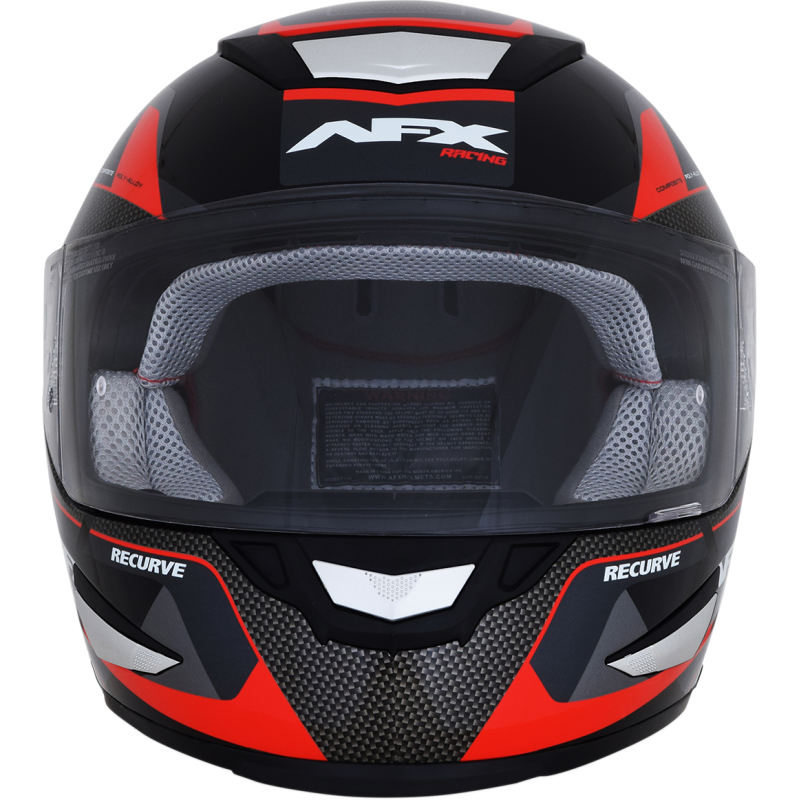 HELMET FX99 #5 BLK/RED SM