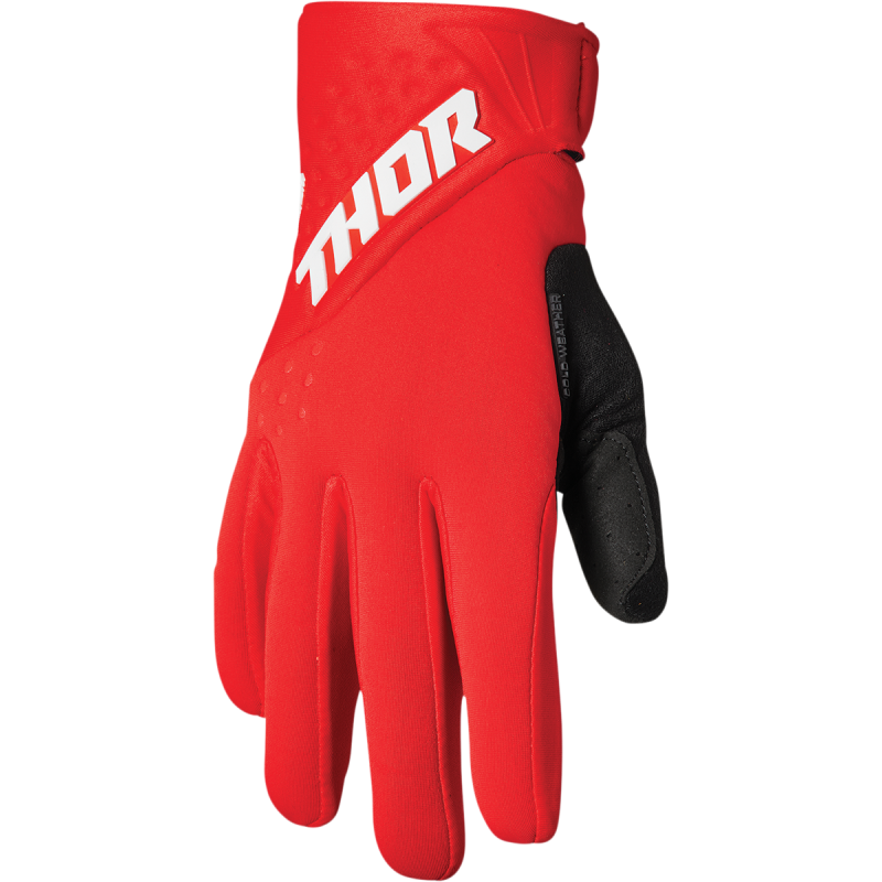 GLOVE SPECT COLD RD/WH 2X