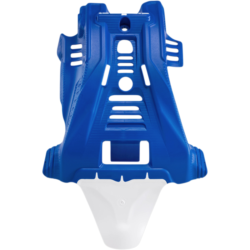 Y.Kページ SKID PLATE YAM BLU/WHT | 0506-1498 | Serpa Motorsports