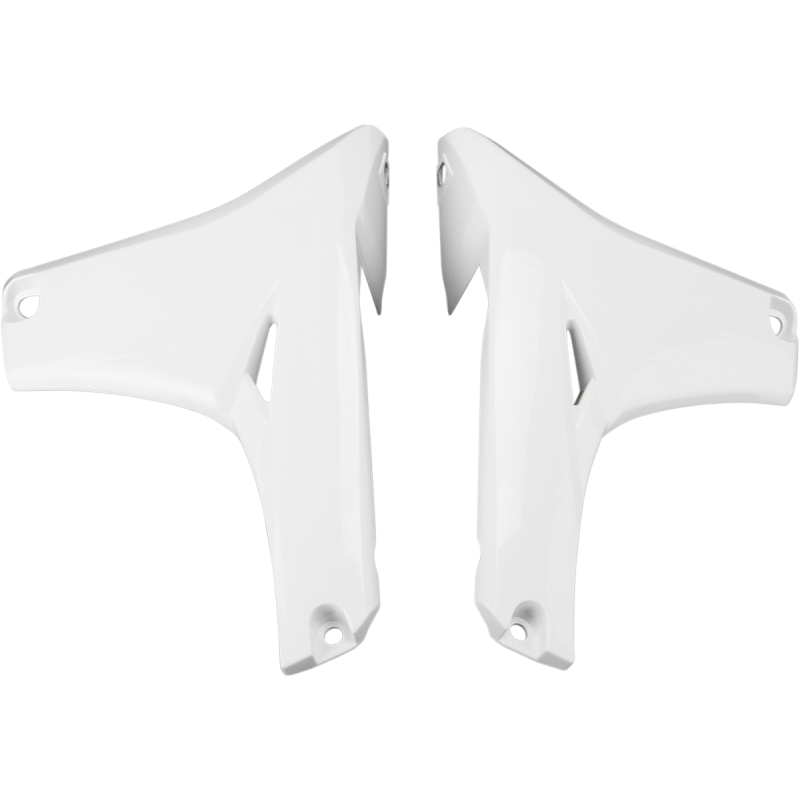 LOWER RAD SHROUD YZ450F:10 10 WHITE