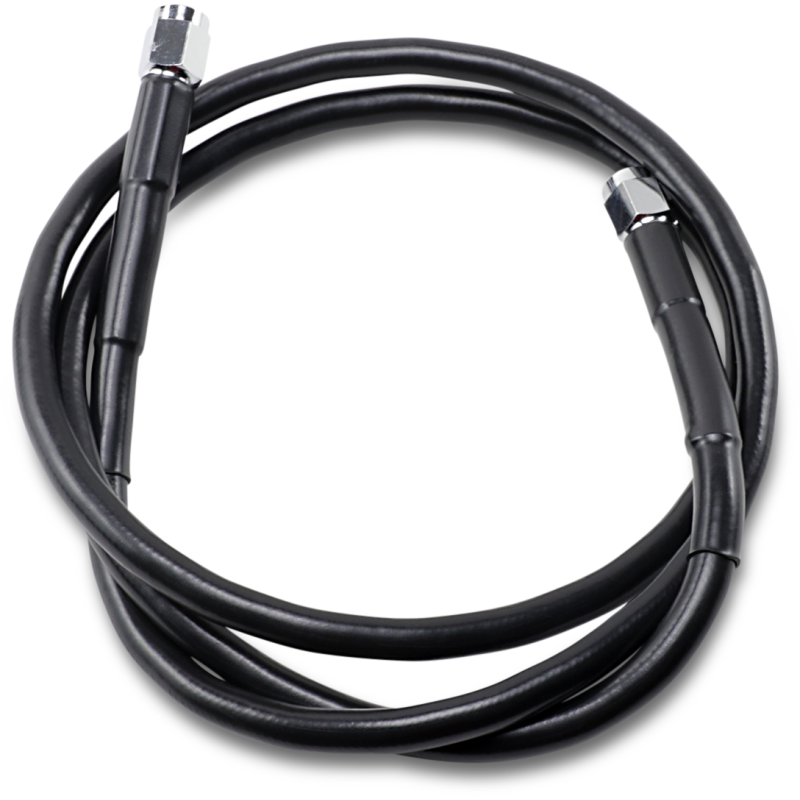 BLACK S/S BRAKE LINE 45"