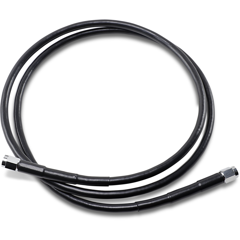 BLACK S/S BRAKE LINE 54"