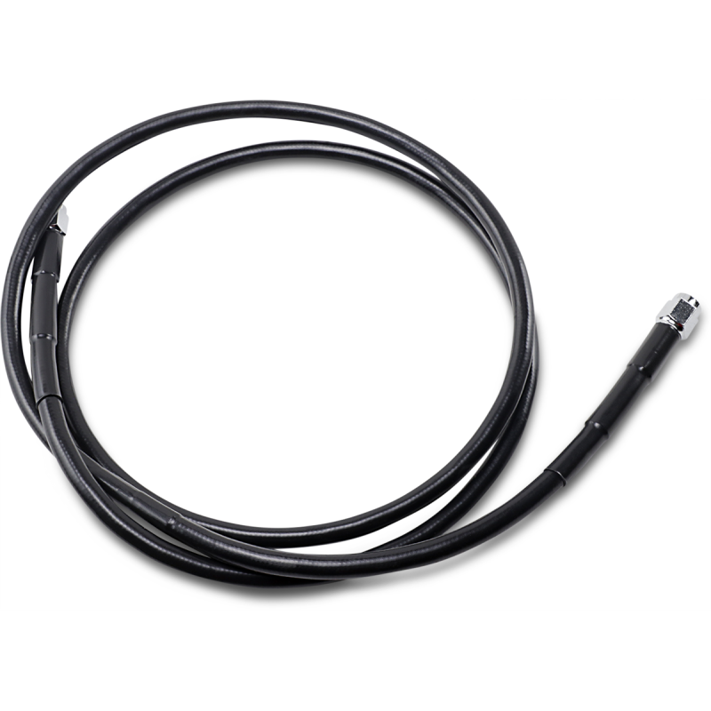 BLACK S/S BRAKE LINE 56"