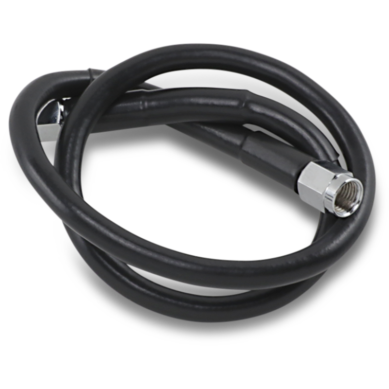 BLACK S/S BRAKE LINE 23"