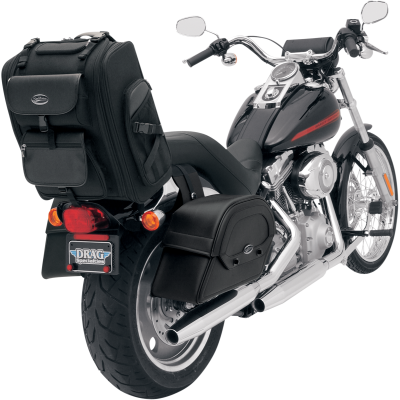 EXPANDABLE SISSY BAR BAG