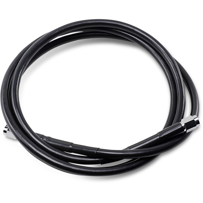 BLACK S/S BRAKE LINE 64"