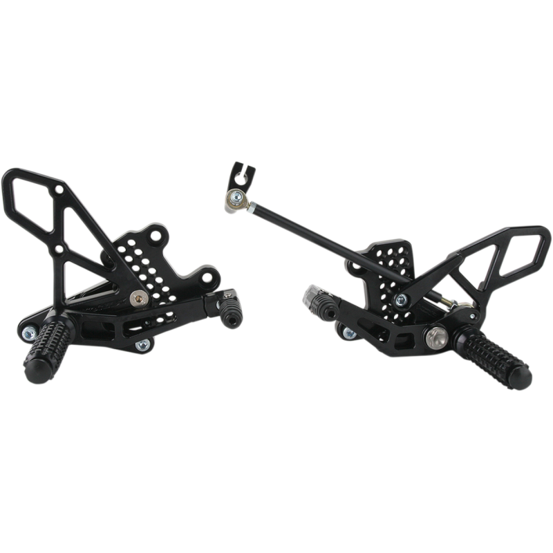 08 16 CBR1000RR REARSETS BLACK V2