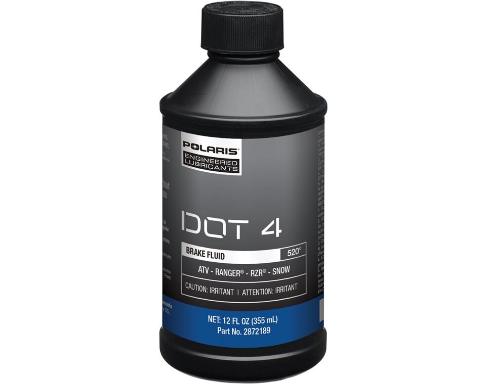 DOT 4 Brake Fluid, 12 Oz., Part 2872189