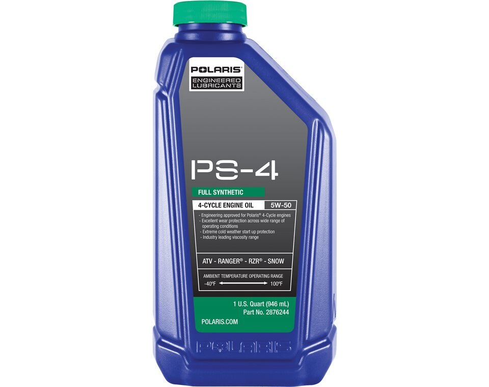 PS 4 Full Synthetic 5W 50 All Season Engine Oil, 4 Stroke Engines, 2876244, 1 Quart