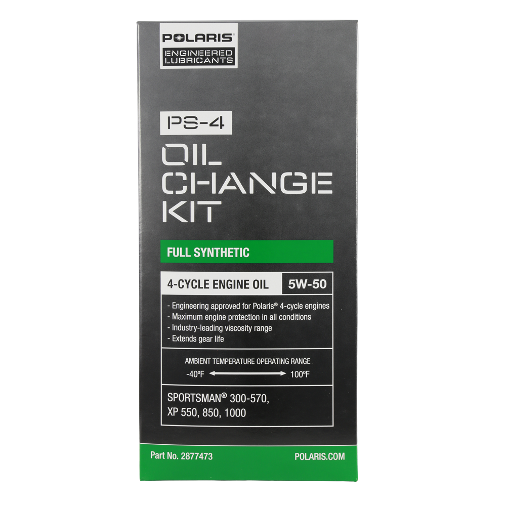 Full Synthetic Oil Change Kit, 2877473, 2 Quarts of PS 4 Engine Oil and 1 Oil Filter