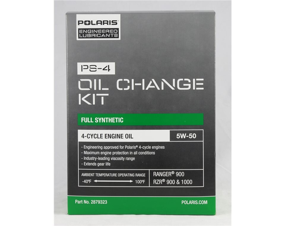 Full Synthetic Oil Change Kit, 2879323, 2.5 Quarts of PS 4 Engine Oil and 1 Oil Filter