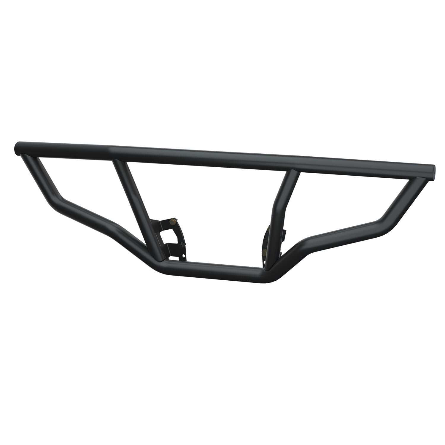 Steel Rear Brushguard, Black Black