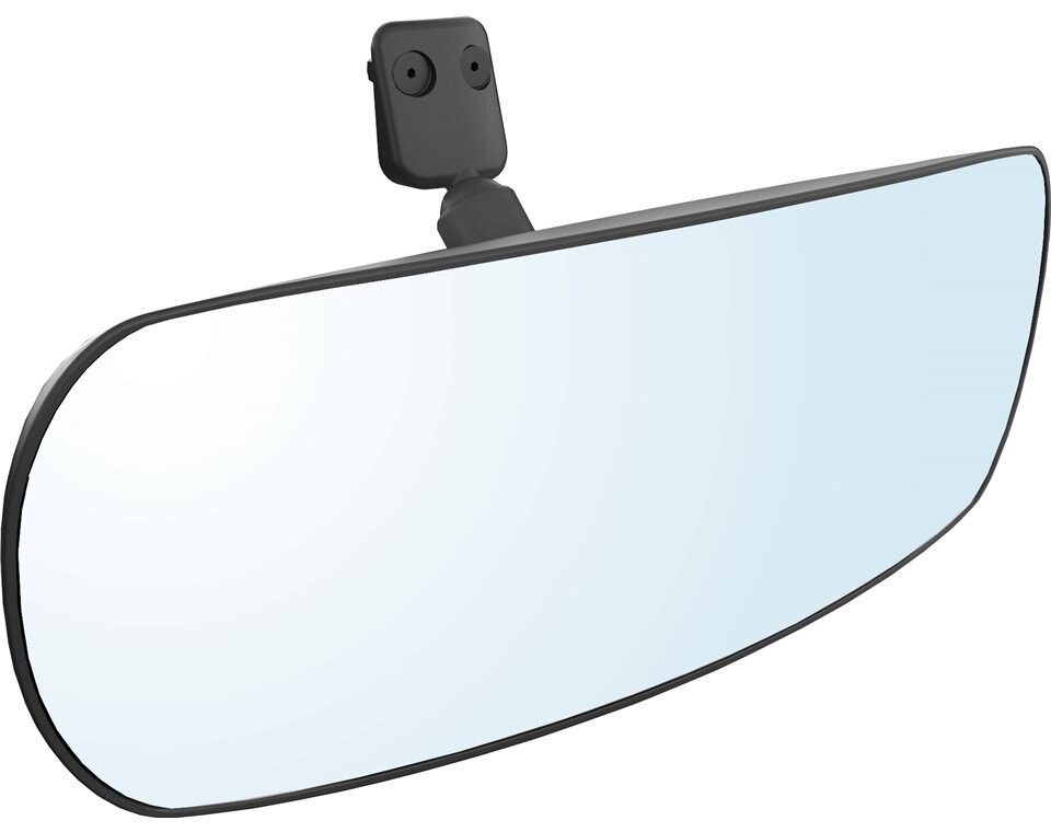 Weatherproof Convex Rearview Mirror Kit