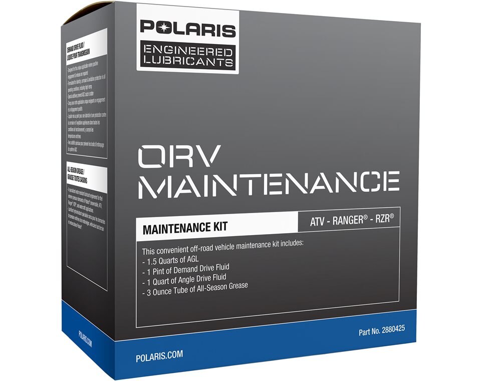 ORV Maintenance Kit, 2880425, Includes 1.5 Quarts AGL, 1 Quart Angle Drive Fluid, 1 Pint Demand Drive Fluid, All Season Grease