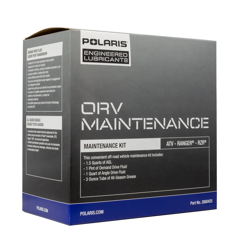 ORV Maintenance Kit, 2880425, Includes 1.5 Quarts AGL, 1 Quart Angle Drive Fluid, 1 Pint Demand Drive Fluid, All Season Grease