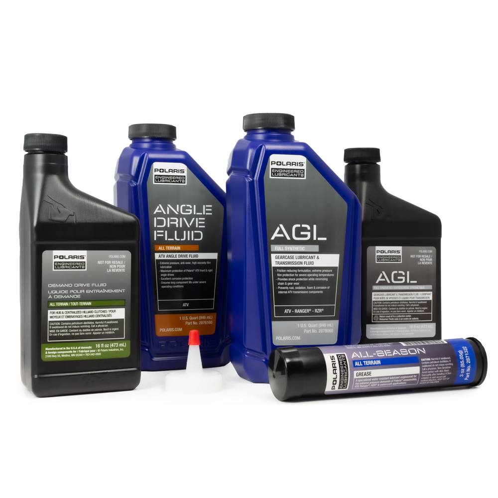 ORV Maintenance Kit, 2880425, Includes 1.5 Quarts AGL, 1 Quart Angle Drive Fluid, 1 Pint Demand Drive Fluid, All Season Grease