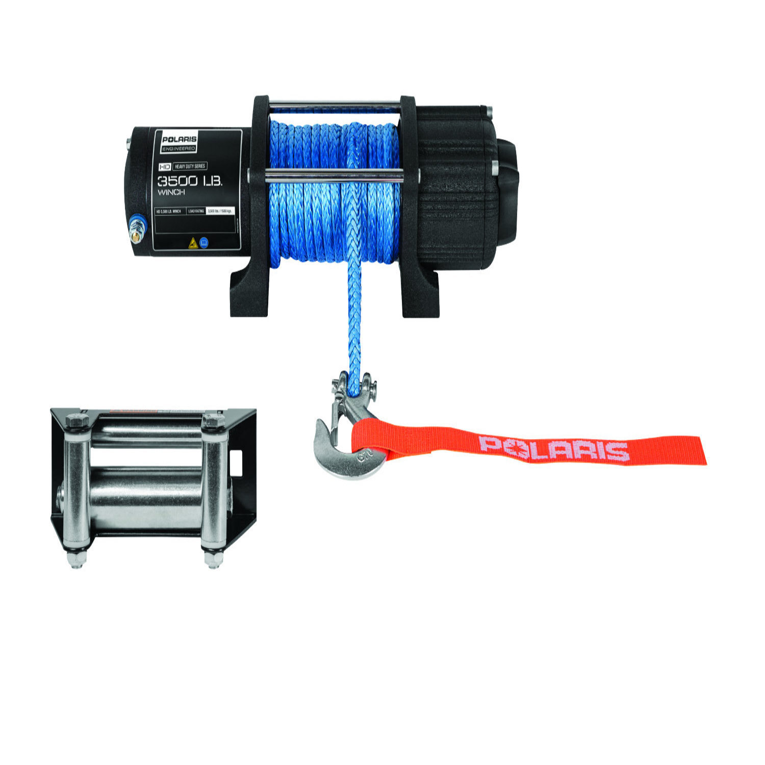 Polaris HD 3,500 lb. Winch Black