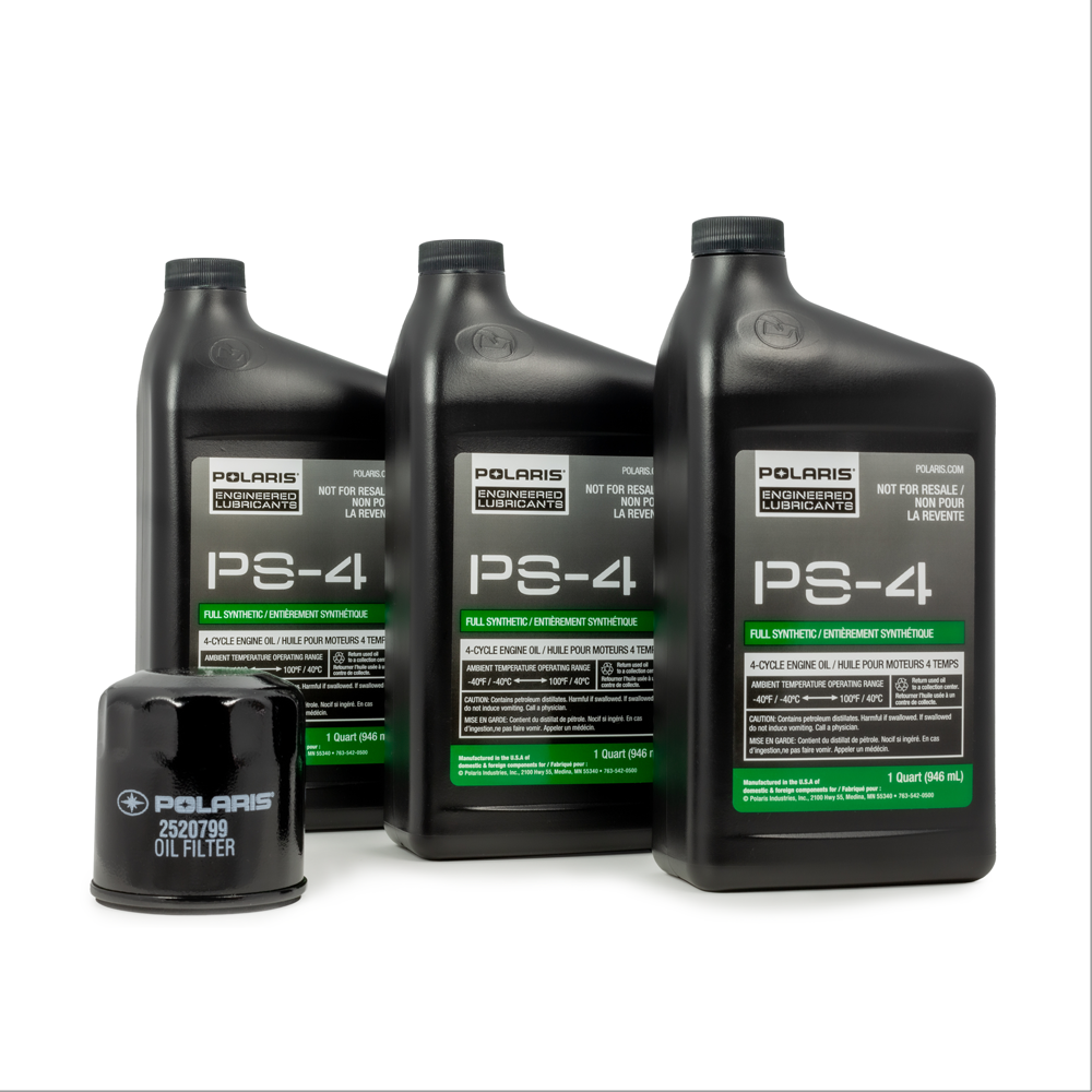 Full Synthetic Oil Change Kit, 2881696, 3 Quarts of PS 4 Engine Oil and 1 Oil Filter