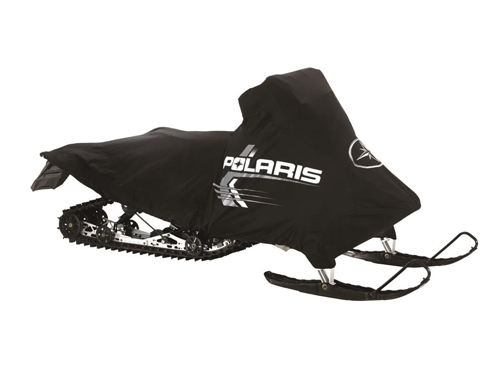 Canvas Cover with Saddle Bags, AXYS 137 in. Black/White