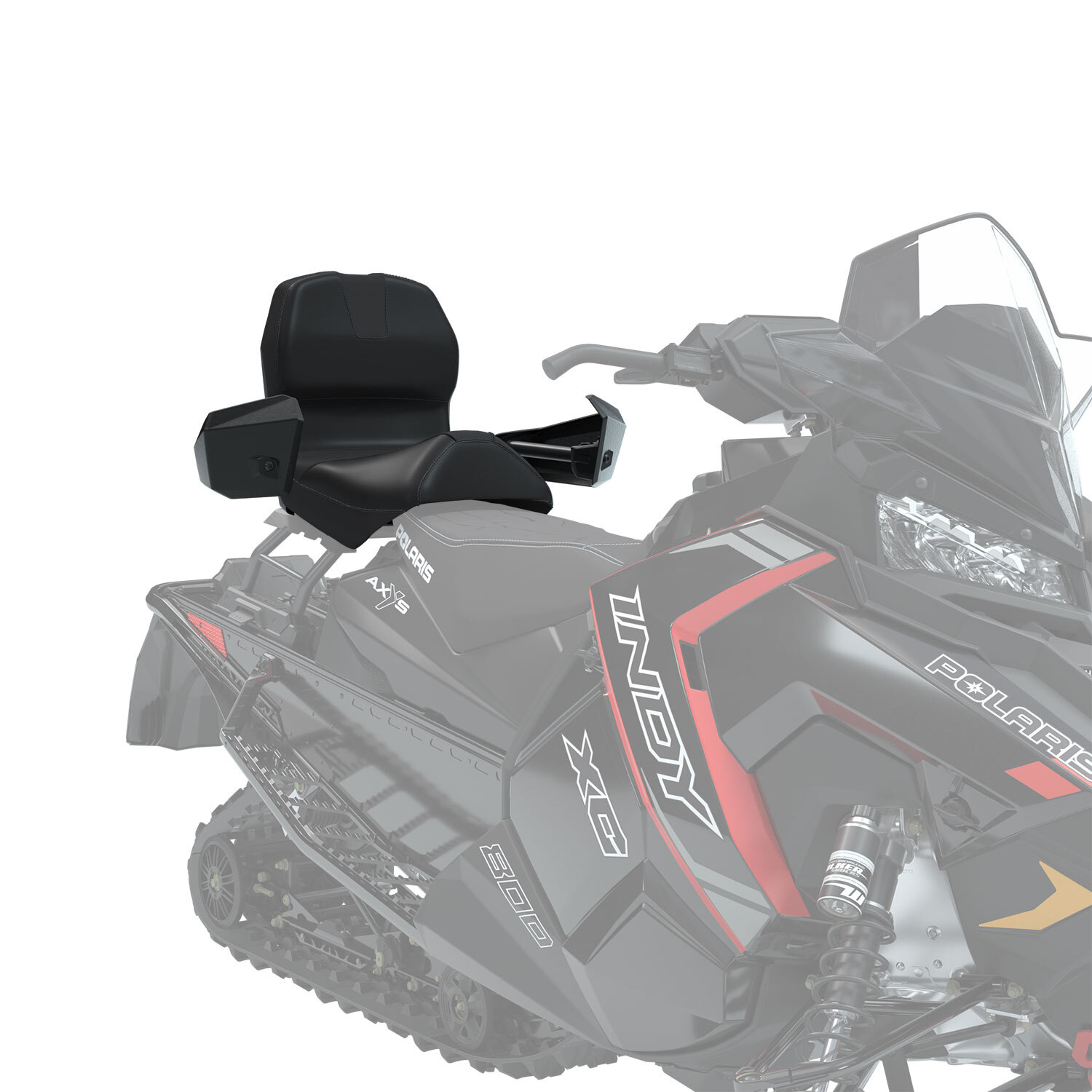 Lock & Ride FT2 Passenger Seat Black