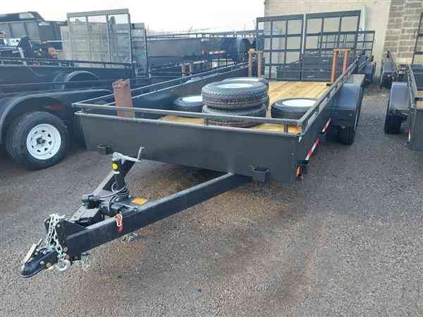 CANADA TRAILERS LANDSCAPE 7X16 7K TANDEM AXLE