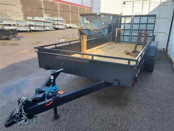 CANADA TRAILERS LANDSCAPE 7X16 7K TANDEM AXLE