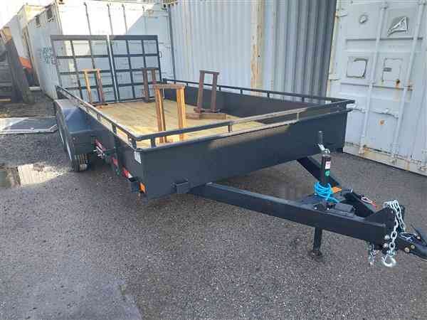 CANADA TRAILERS LANDSCAPE 7X16 7K TANDEM AXLE