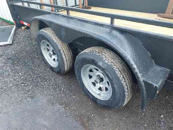 CANADA TRAILERS LANDSCAPE 7X16 7K TANDEM AXLE