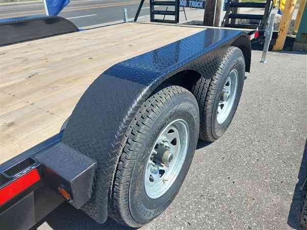 CANADA TRAILERS 7X20 14K EQUIPMENT/CAR HAULER TANDEM AXLE