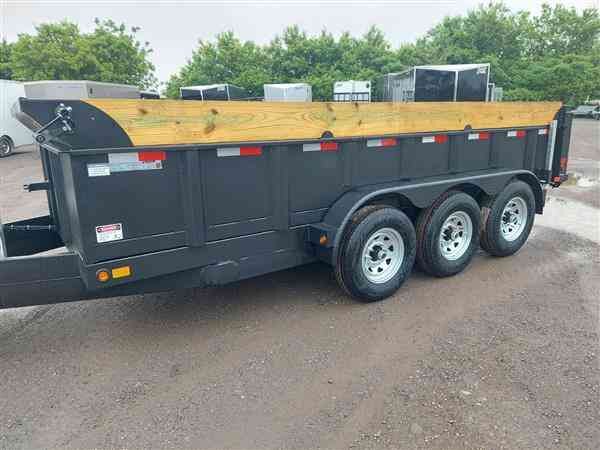 CANADA TRAILERS DUMP 83X16 21KTR TRI AXLE