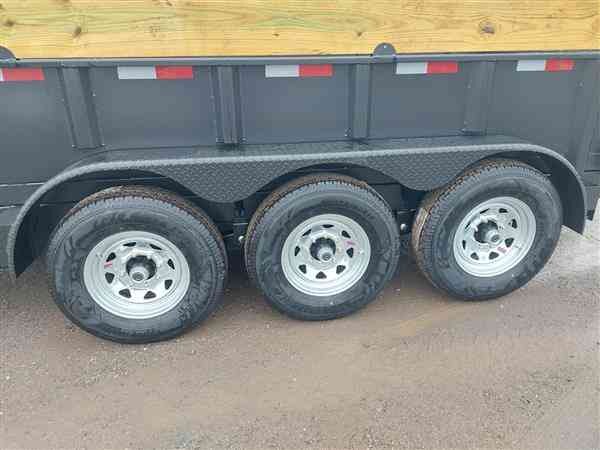 CANADA TRAILERS DUMP 83X16 21KTR TRI AXLE