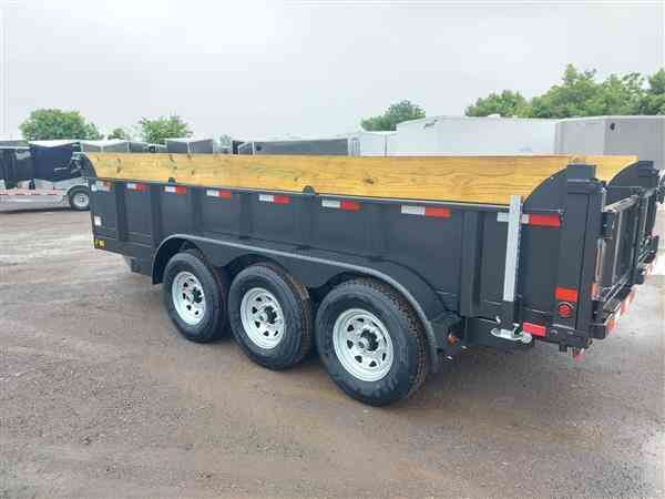 CANADA TRAILERS DUMP 83X16 21KTR TRI AXLE