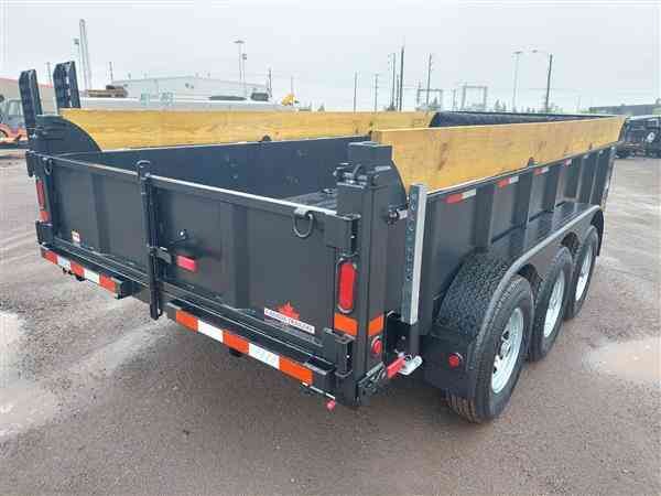 CANADA TRAILERS DUMP 83X16 21KTR TRI AXLE