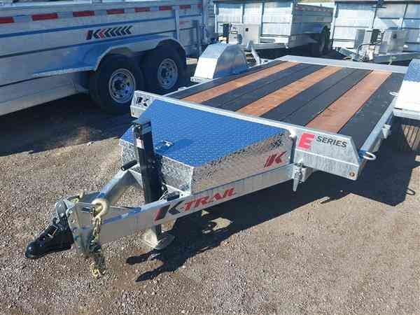 KTRAIL TILT 78X12 EQUIPMENT/CAR HAULER SINGLE AXLE