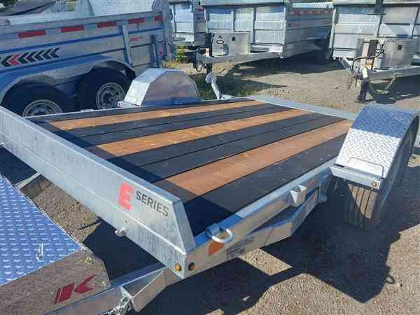 KTRAIL TILT 78X12 EQUIPMENT/CAR HAULER SINGLE AXLE