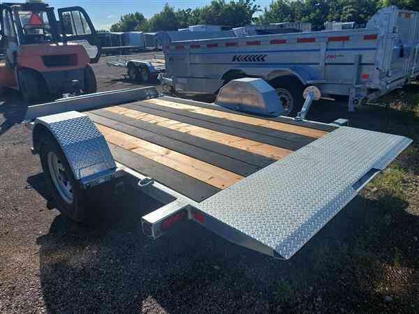 KTRAIL TILT 78X12 EQUIPMENT/CAR HAULER SINGLE AXLE