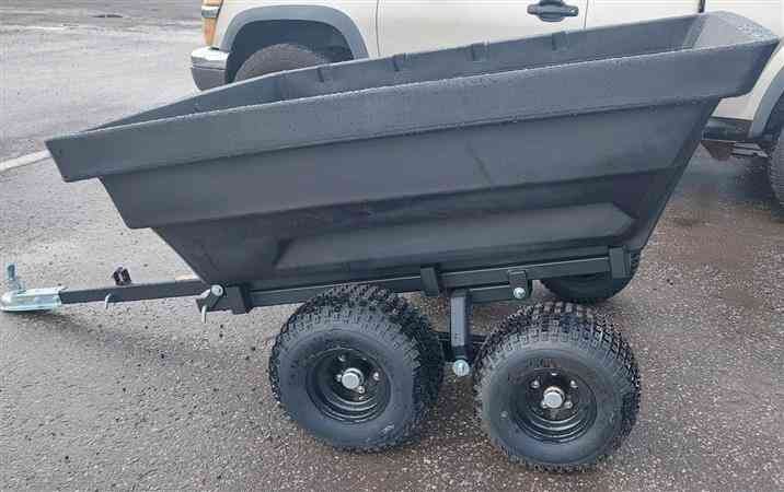 JENSEN TERRAIN HD 4 ATV DUMP TRAILER WITH POLY TUB