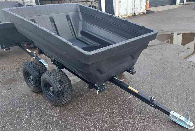 JENSEN TERRAIN HD 4 ATV DUMP TRAILER WITH POLY TUB