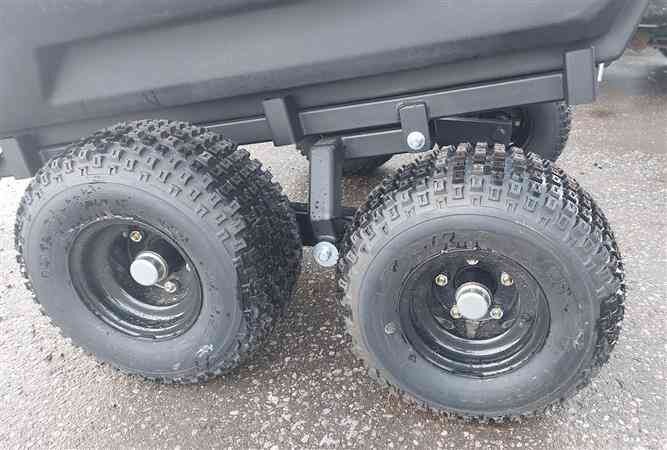 JENSEN TERRAIN HD 4 ATV DUMP TRAILER WITH POLY TUB