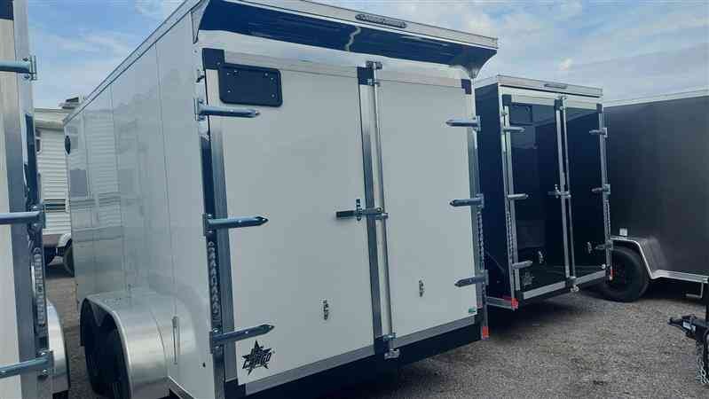 FOREST RIVER ULAFT 7X14 TANDEM AXLE BARN DOOR