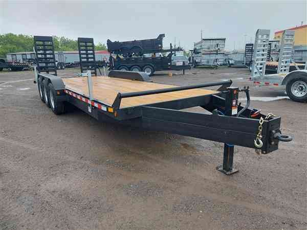 CANADA TRAILERS 7X22 21KTR EQUIPMENT/CAR HAULER TRI AXLE