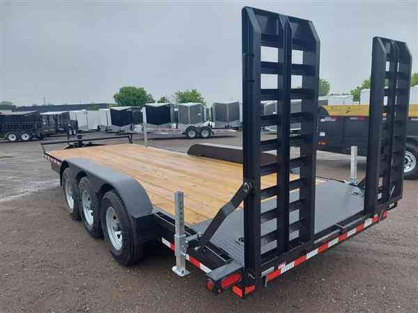 CANADA TRAILERS 7X22 21KTR EQUIPMENT/CAR HAULER TRI AXLE